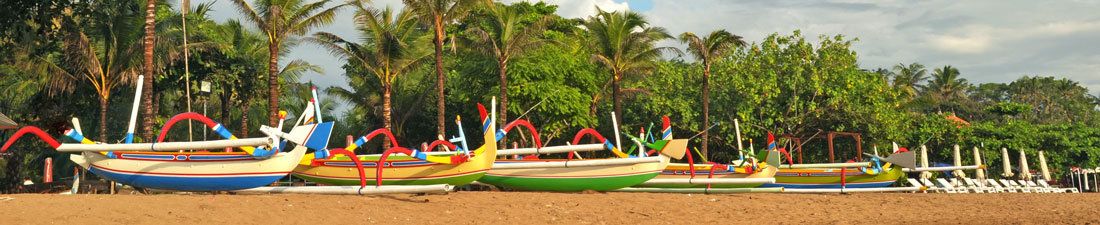 Fishing Boats at Sanur - Bali