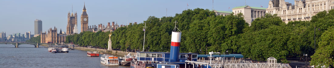 Thames River London with Big Ben